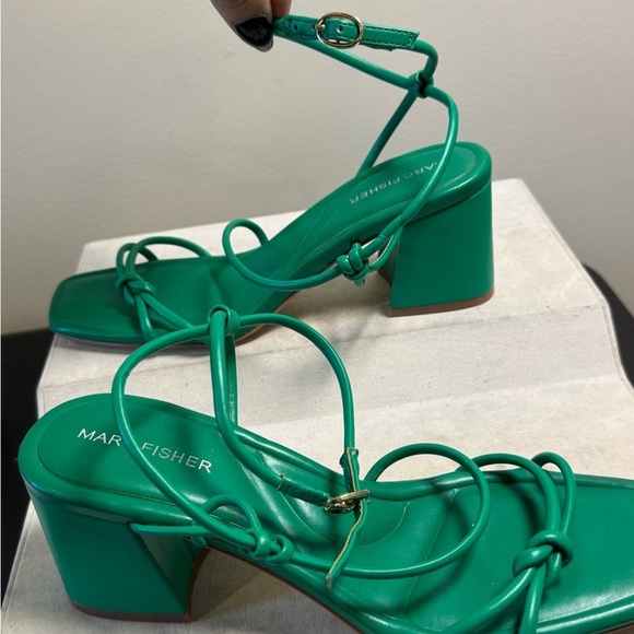 Marc Fisher Green Women's Sandals, Size 7.5, NWOT - Picture 5 of 9